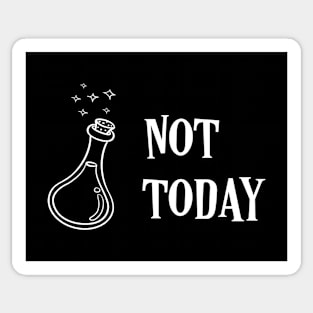 Potion Not Today Funny Tabletop RPG Sticker